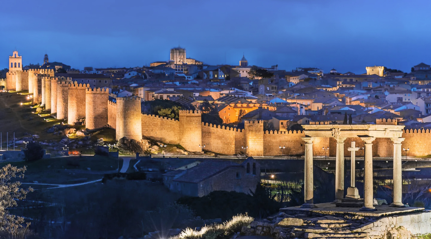 vista aerea ávila