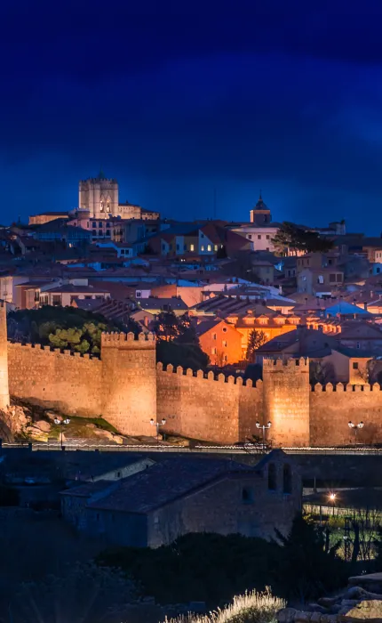 vista aerea ávila